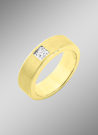 Herrenring mit Brillant