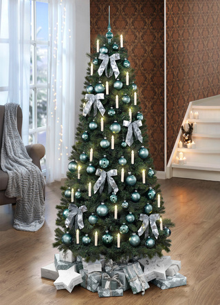 Edler Weihnachtsbaumschmuck für festliche Akzente