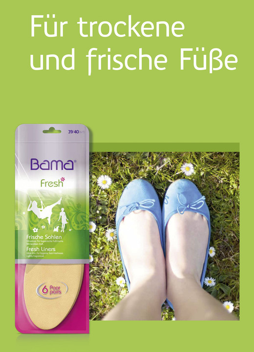 Stiefel & Stiefeletten - BAMA Fresh Einlegesohlen, in Farbe BEIGE/GRÜN Ansicht 1