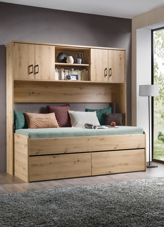 Bett mit 2 Schubladen