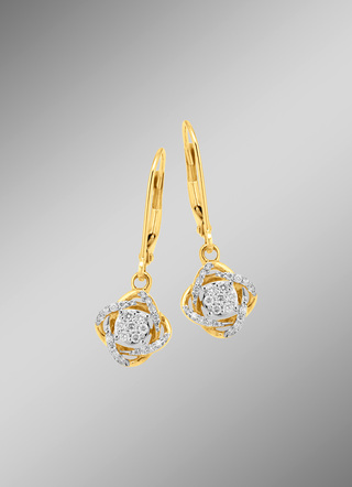 Hochwertige Ohrringe mit Brillanten