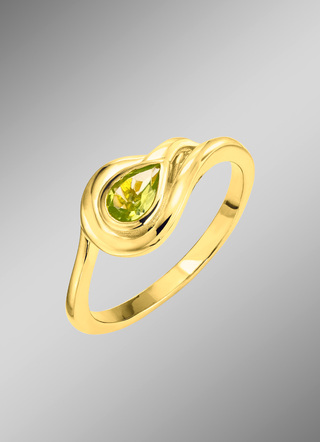 Damenring mit Peridot