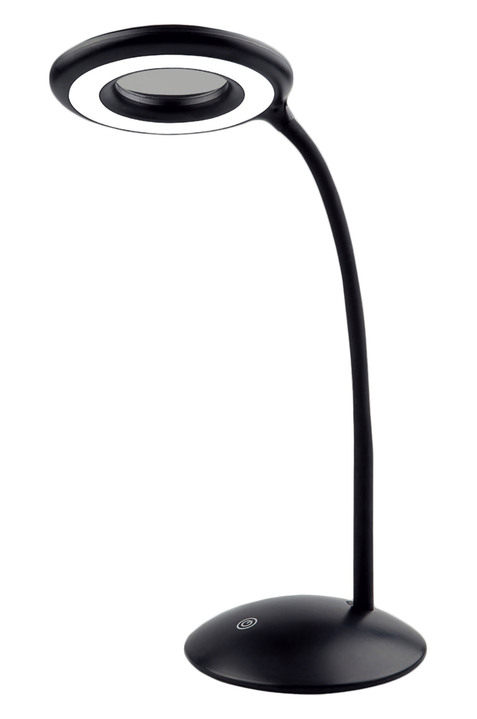 Lesehilfen - LED-Lupenlampe mit 8-facher Vergrösserung, in Farbe SCHWARZ Ansicht 1