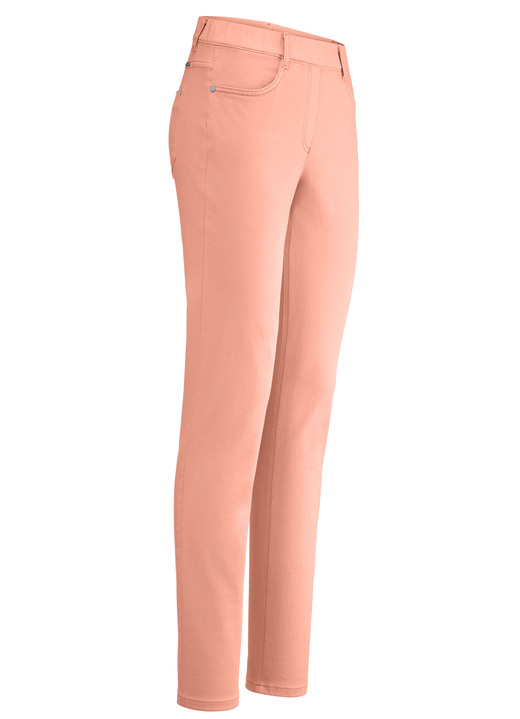 Hosen in Schlupfform - Magic-Jeans mit hohem Stretchanteil Hosen in Schlupfform - Magic-Jeans mit hohem Stretchanteil, in Größe 017 bis 054, in Farbe APRICOT