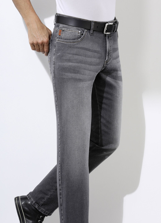 Jeans - «Francesco Botti»-Jeans in 3 Farben, in Größe 024 bis 064, in Farbe ANTHRAZIT Ansicht 1