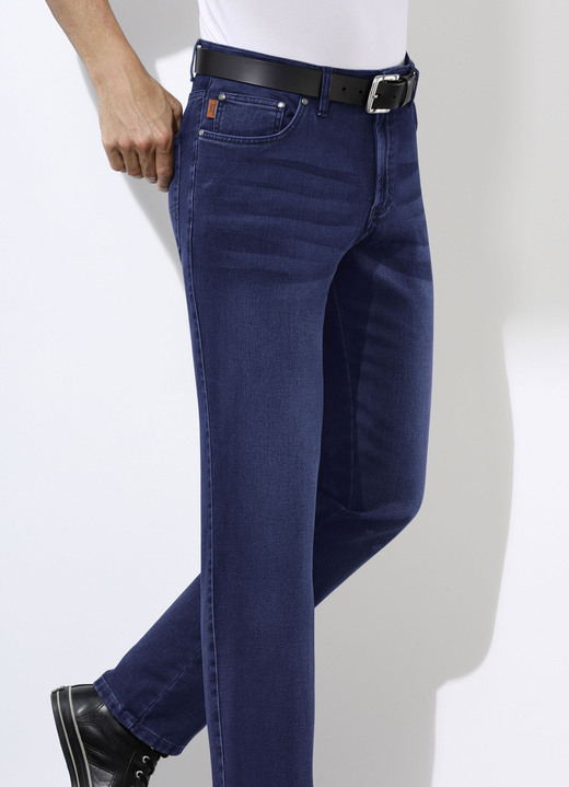Jeans - «Francesco Botti»-Jeans in 3 Farben, in Größe 024 bis 064, in Farbe DUNKELJEANS Ansicht 1
