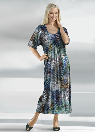 Kaftan in Schlupfform