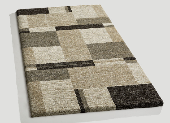 Modern - Brücken, Galerie und Teppiche in hochwertiger Verarbeitung, in Größe 112 (Brücke, 65x130 cm) bis 288 (Teppich, 240x340 cm), in Farbe BRAUN Ansicht 1