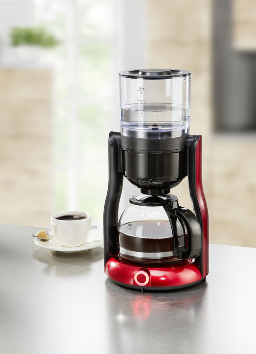 Kaffeemaschinen - Filterkaffeemaschine, in Farbe ROT
