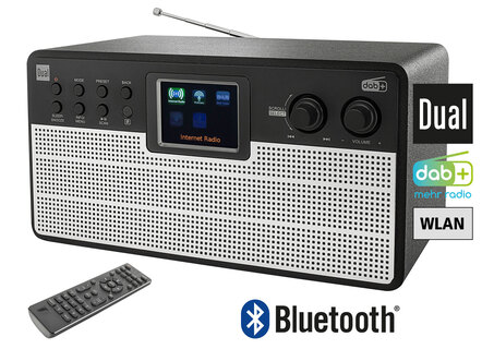 Dual Internet-Radio IR 100 mit Fernbedienung