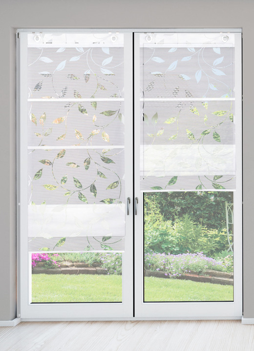 Rollos - Luftig-leichtes und superpraktisches Magnetrollo, in Größe 316 (H130xB 45 cm) bis 328 (H210xB 70 cm), in Farbe WEISS