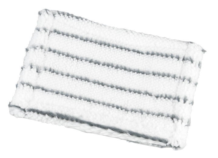 - Ersatzbezüge für Wenko-Fliesenwischer, in Farbe SILBER-WEISS