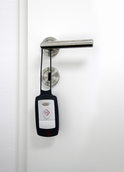 - Mobiler Alarm, in Farbe SCHWARZ-GRAU Ansicht 1