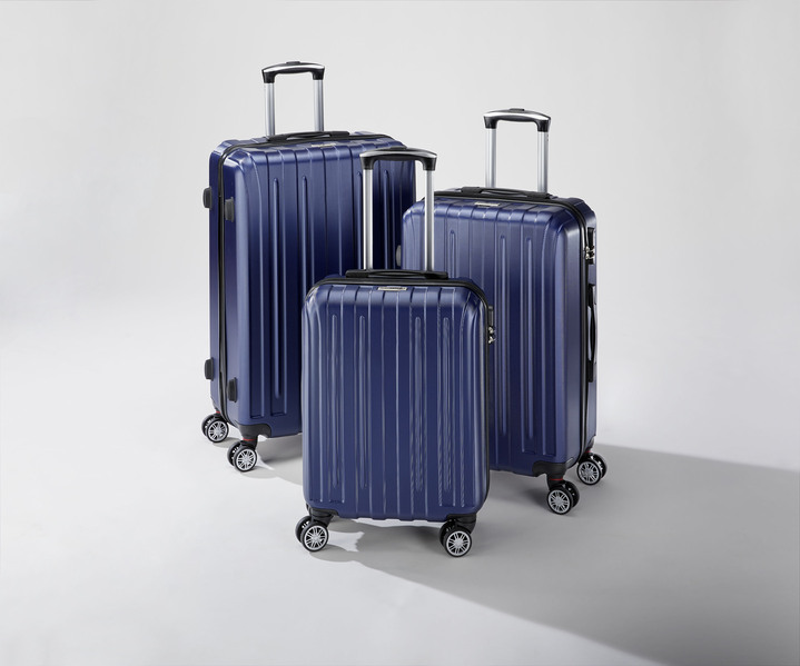 Reisekoffer - Koffer-Set 3teilig, in Farbe BLAU Ansicht 1