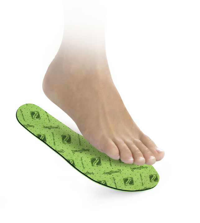 Schuheinlagen - Einlegesohlen «Grün&Frisch», in Farbe GRÜN Ansicht 1