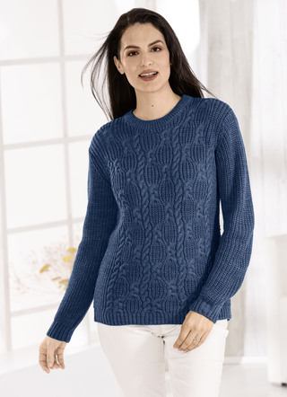 Pullover in Strickmix