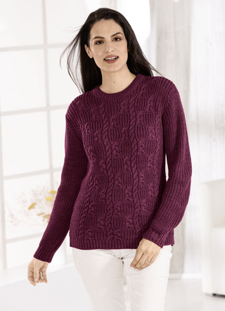 Pullover in Strickmix