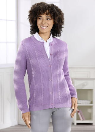 Strickjacke mit Schurwolle