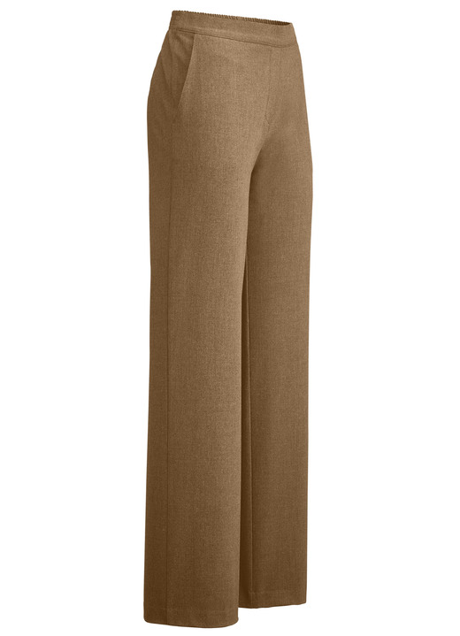 Hosen in Schlupfform - Hose in modischer Weite, in Größe 018 bis 092, in Farbe CAMEL Ansicht 1