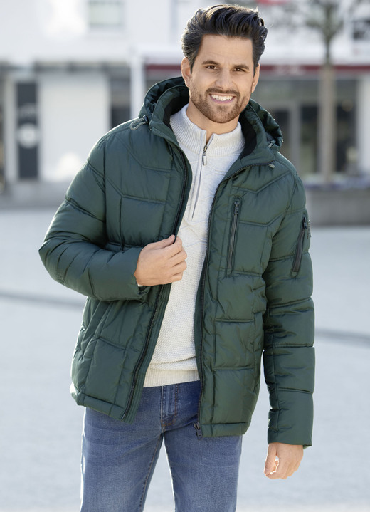 Jacken & Mäntel - Steppkurzjacke von «S4 Jackets», in Größe 048 bis 064, in Farbe DUNKELGRÜN