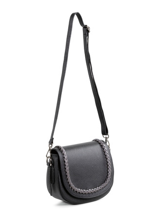 Laurina Tasche mit Lederverzierung