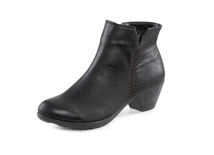 Stiefel & Stiefeletten - Andrea Conti, trendige Damen-Stiefeletten, mit Reissverschluss, in Größe 036 bis 042, in Farbe SCHWARZ Ansicht 1