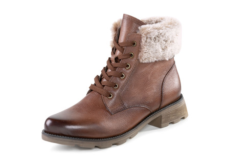 ELENA EDEN, gefütterte Damen-Stiefeletten, Weite G, mit herausnehmbarem Fussbett