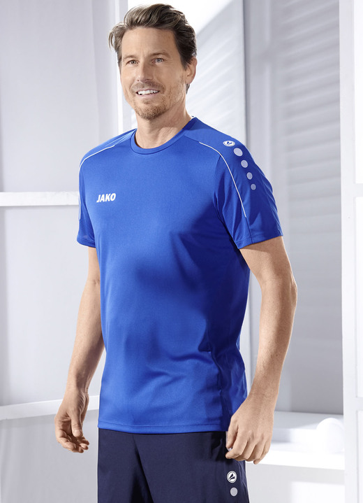 Freizeitshirts & -Kombinationen - T-Shirt von «Jako», in Größe 3XL (58/60) bis XXL (56), in Farbe ROYALBLAU Ansicht 1