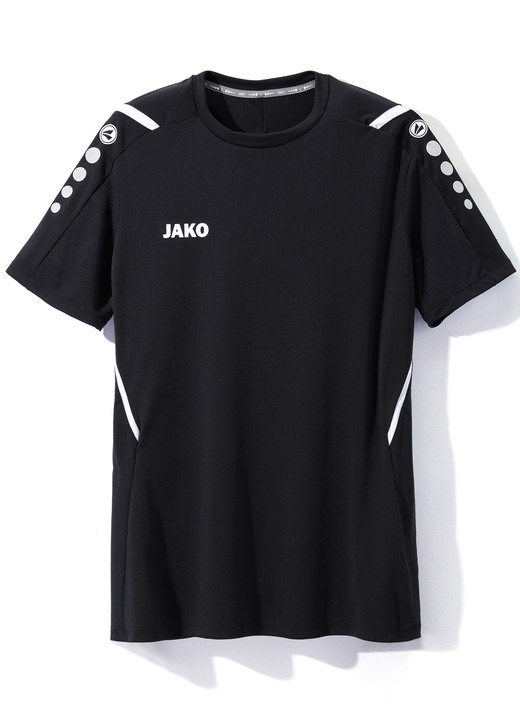 - T-Shirt von «Jako» in 4 Farben - T-Shirt von «Jako» in 4 Farben, in Größe 3XL (58/60) bis XXL (56), in Farbe SCHWARZ