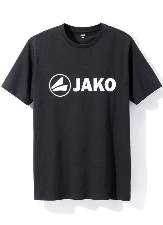 Freizeitshirts & -Kombinationen - Shirt von «Jako» im Doppelpack, in Größe 3XL (58/60) bis XXL (56), in Farbe 2X SCHWARZ