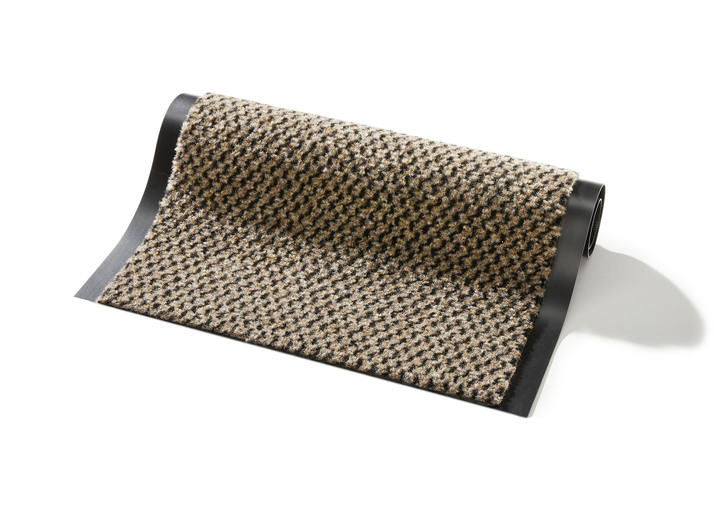 Läufer & Stufenmatten - Vielseitiger Schmutzfangläufer nach Ihren Wunschmassen, in Größe 104 (Läufer, 120 cm breit) bis 105 (Läufer, 90 cm breit), in Farbe BEIGE Ansicht 1