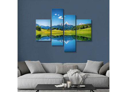 Hochwertiges Bilder-Set, 4-teilig