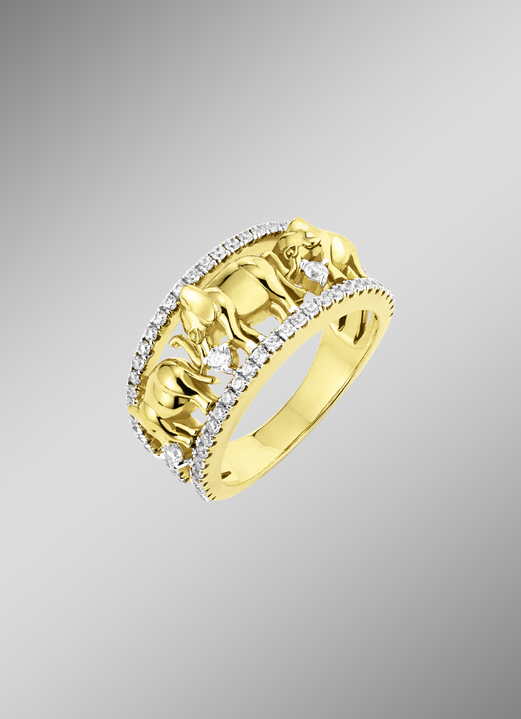 Ringe - Damenring Silber 925/-, in Größe 160 bis 220, in Farbe  Ansicht 1