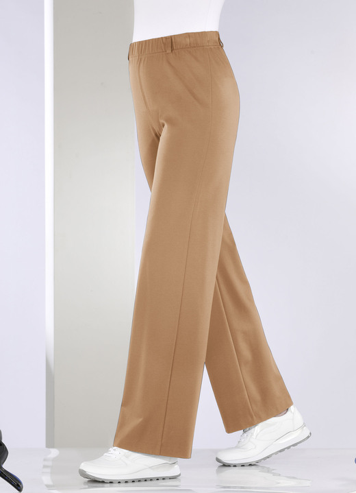 Hosen in Schlupfform - Hose in modischer Palazzo-Form Hosen in Schlupfform - Hose in modischer Palazzo-Form, in Größe 018 bis 054, in Farbe CAMEL