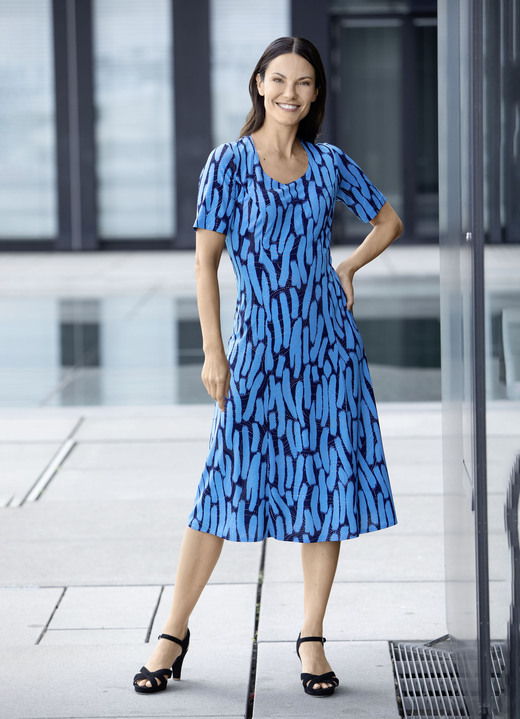 Abendmode - Kleid von Klaus Modelle Abendmode - Kleid von Klaus Modelle, in Größe 036 bis 054, in Farbe TÜRKIS-NACHTBLAU