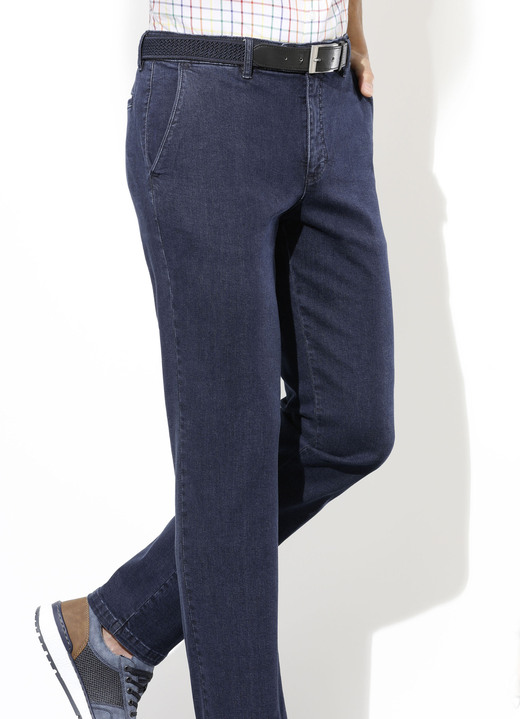 Jeans - Superstretch-Jeans von «Suprax» in 4 Farben, in Größe 024 bis 062, in Farbe DUNKELBLAU Ansicht 1