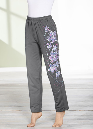 Hose mit tollem Floral Dessin