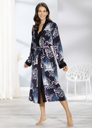 Hausmantel in Kimono-Form