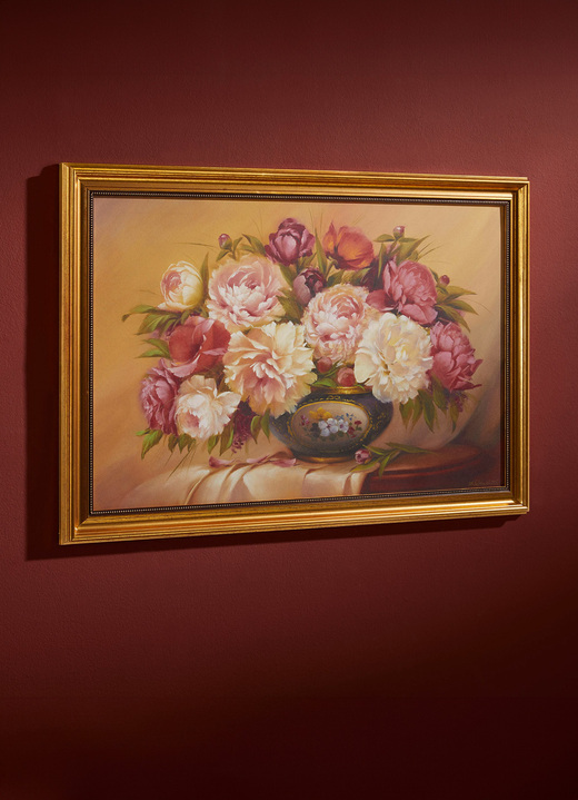 Blumen - Bild Colorful Roses von Petrovitch Dvoretskiy, in Farbe ROSA-WEISS