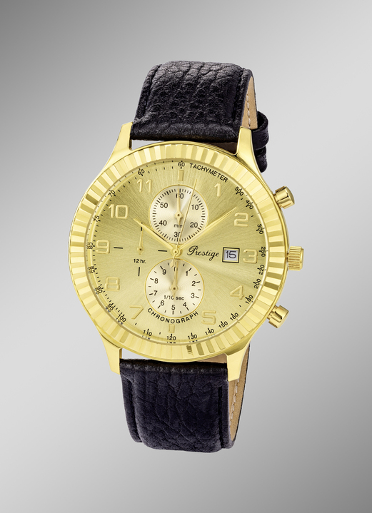 Quartzuhren - Sportlicher Quarz-Chronograph der Marke Prestige, in Farbe  Ansicht 1