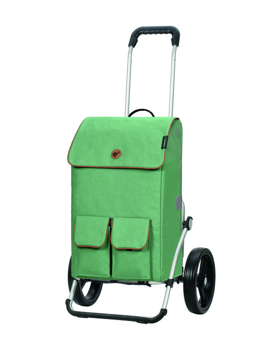 Einkaufstrolleys - Einkaufsroller aus hochwertigem Aluminium, in Farbe MINT Ansicht 1