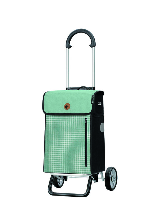Einkaufstrolleys - Leichter, aber stabiler Einkaufsroller aus Aluminium, in Farbe MINT Ansicht 1