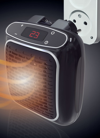 Mini-Heizung mit Thermo-Keramik-Heiztechnologie