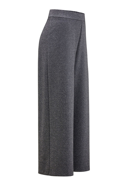 Culotten - Culotte in Schlupfform Culotten - Culotte in Schlupfform, in Größe 018 bis 054, in Farbe SCHWARZ-SILBERFARBEN