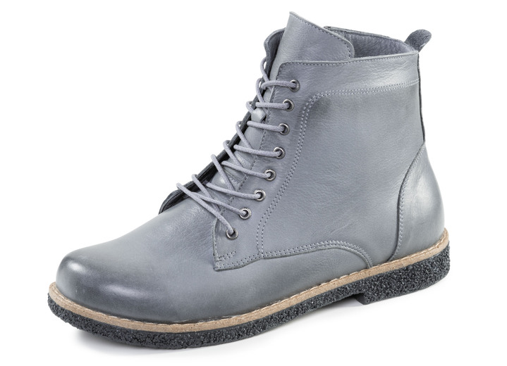 Stiefel & Stiefeletten - Andrea Conti, klassiche Damen-Boots, mit herausnehmbarem Fussbett, in Größe 036 bis 042, in Farbe HELLGRAU Ansicht 1