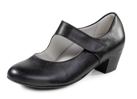 Waldläufer, elegante Damen-Pumps, Weite H, mit herausnehmbarem Fussbett