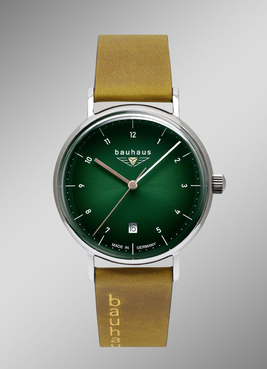 Schmuck & Uhren - Bauhaus Quartz-Damenuhr, in Farbe  Ansicht 1