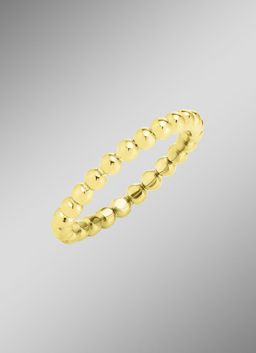 Ringe - Damenring aus Goldkugeln, in Größe 160 bis 220, in Farbe  Ansicht 1
