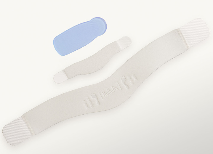 Gesunder Fuss - Nachkaufset, 3-teilig, für Hallux valgus-Schiene Classic, in Farbe GRAU-MINT