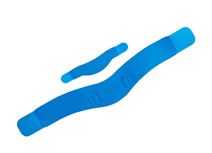 Gesunder Fuss - Nachkaufset, 2-teilig, für Hallux valgus-Schiene Slim Comfort, in Farbe BLAU